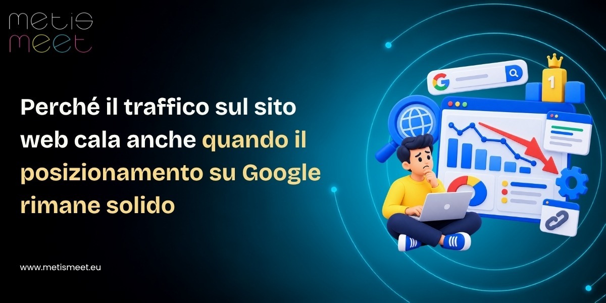 Why Website Traffic Drops Even When Google Rankings Stay Strong it